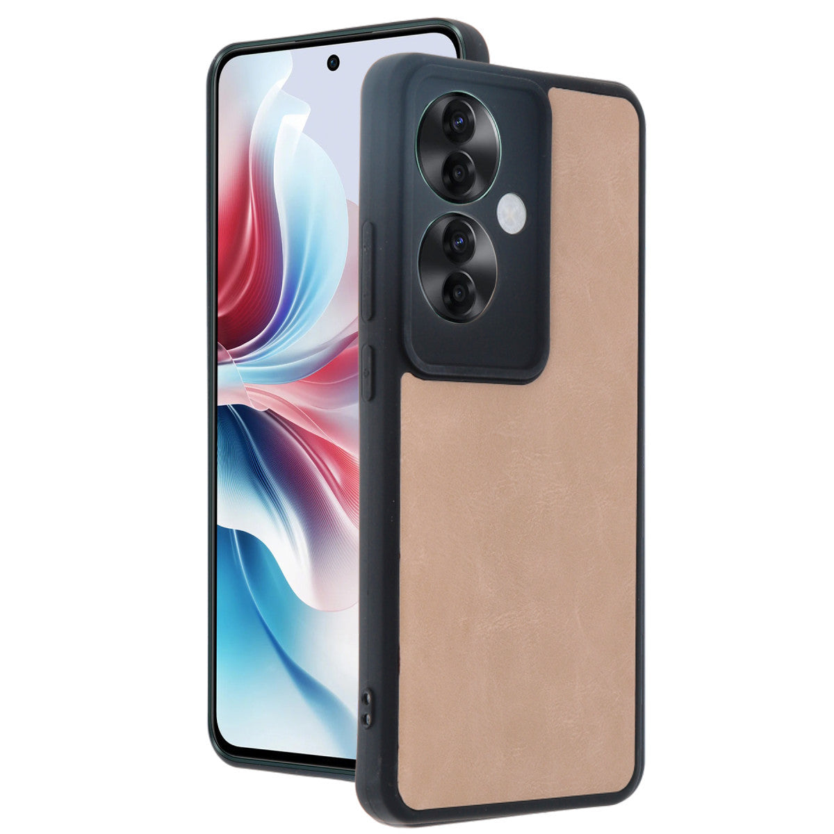 Newface Oppo Reno 11F Kılıf Aras Deri Kapak