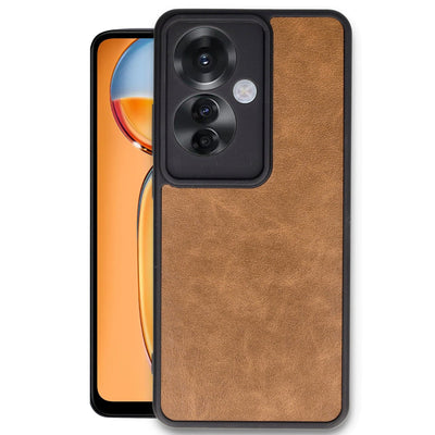 Newface Oppo Reno 11F Kılıf Aras Deri Kapak