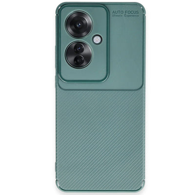 Newface Oppo Reno 11F Kılıf Auto Focus Karbon Kapak