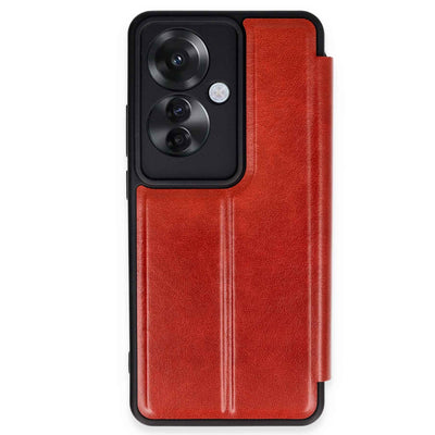 Newface Oppo Reno 11F Kılıf Flip Cover