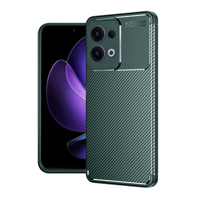 Newface Oppo Reno 13 Pro Kılıf Auto Focus Karbon Kapak
