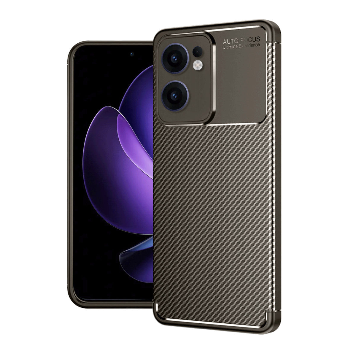 Newface Oppo Reno 13F Kılıf Auto Focus Karbon Kapak
