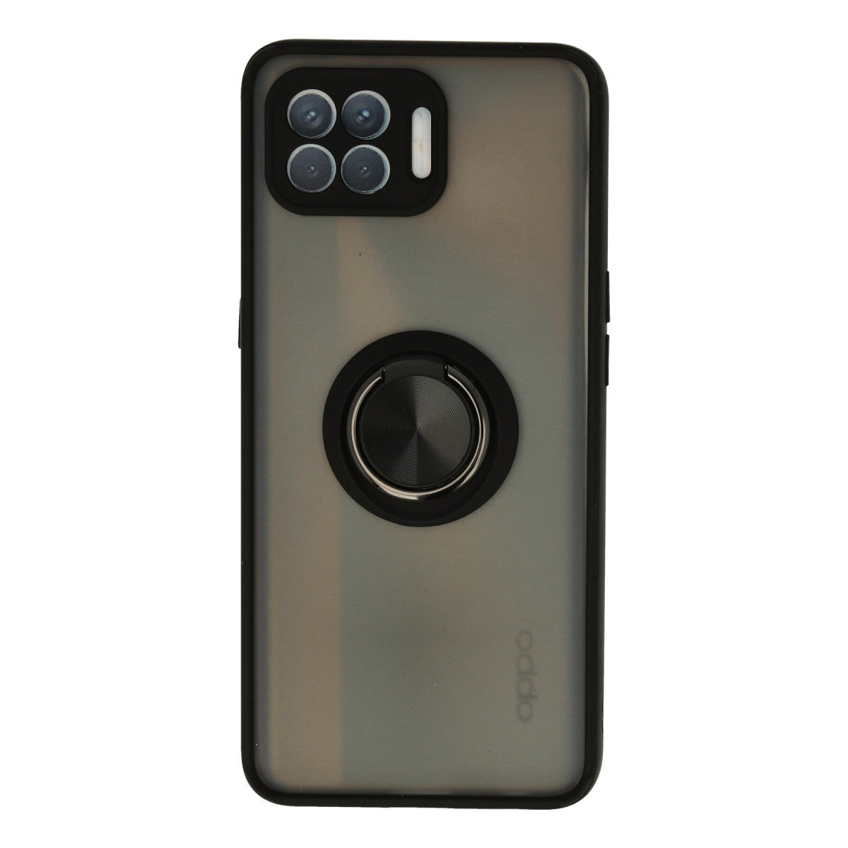 Newface Oppo Reno 4 Lite Kılıf Montreal Yüzüklü Silikon Kapak