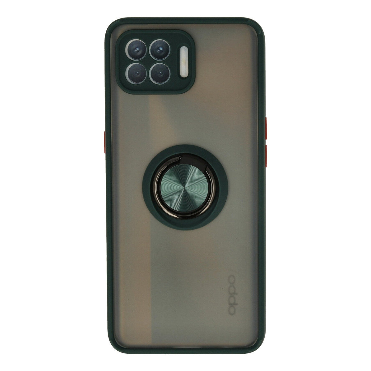 Newface Oppo Reno 4 Lite Kılıf Montreal Yüzüklü Silikon Kapak