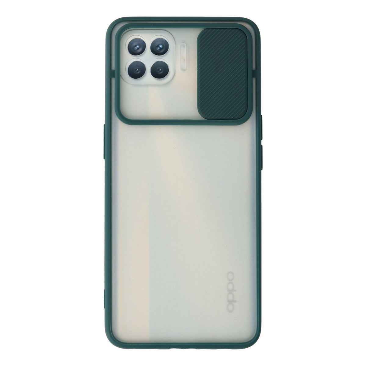 Newface Oppo Reno 4 Lite Kılıf Palm Buzlu Kamera Sürgülü Silikon
