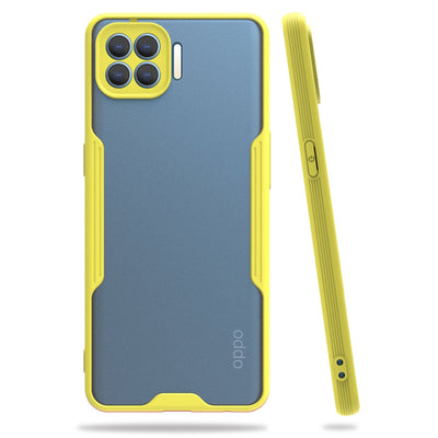 Newface Oppo Reno 4 Lite Kılıf Platin Silikon