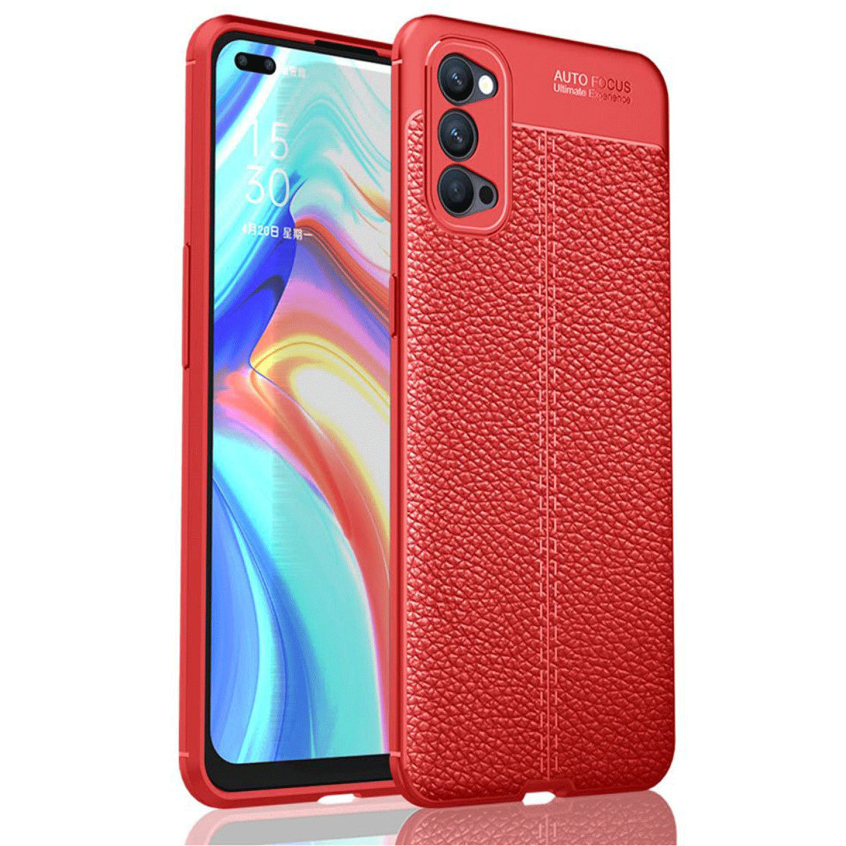 Newface Oppo Reno 4 Pro Kılıf Auto Focus Kapak