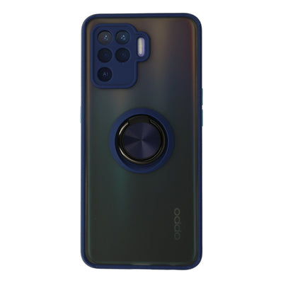 Newface Oppo Reno 5 Lite Kılıf Montreal Yüzüklü Silikon Kapak