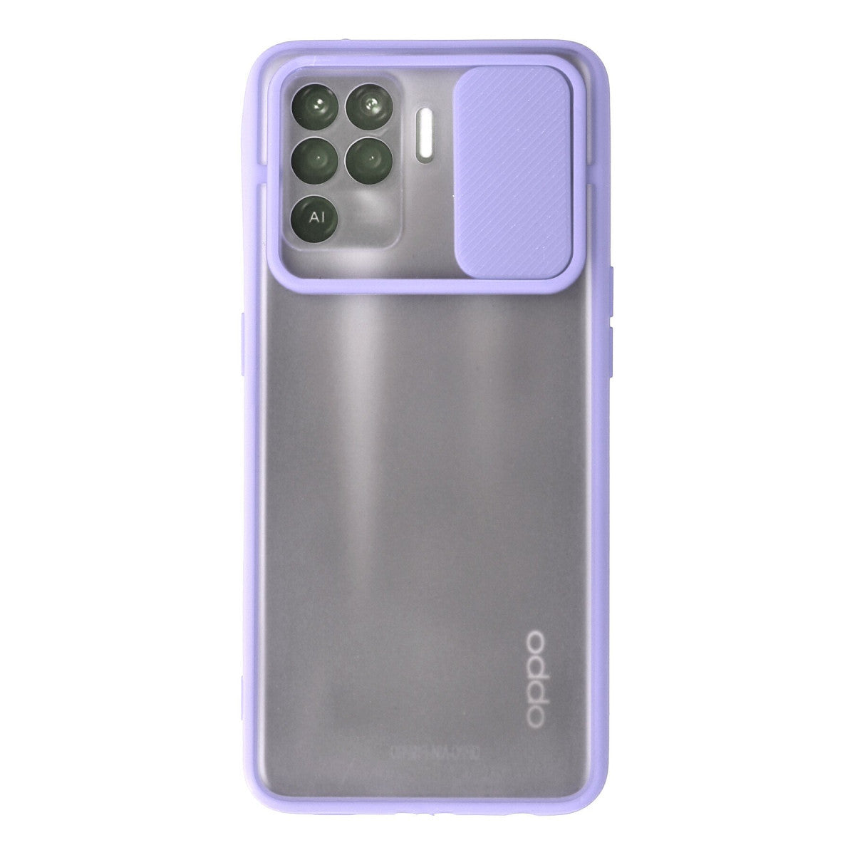 Newface Oppo Reno 5 Lite Kılıf Palm Buzlu Kamera Sürgülü Silikon
