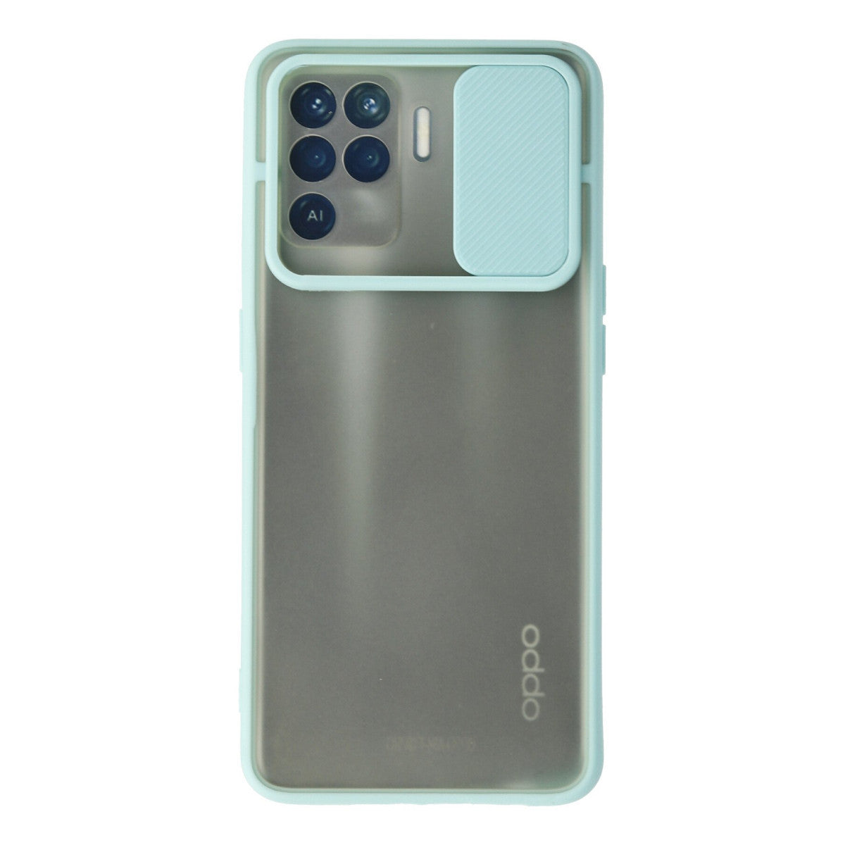 Newface Oppo Reno 5 Lite Kılıf Palm Buzlu Kamera Sürgülü Silikon