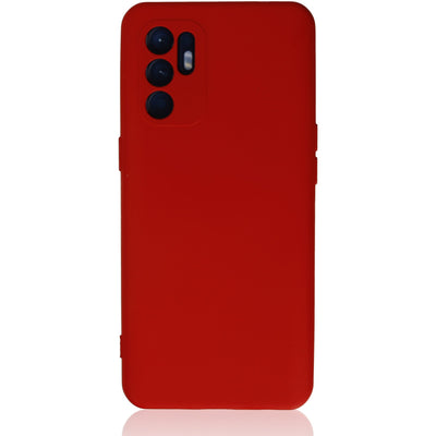 Newface Oppo Reno 6 Kılıf Nano içi Kadife Silikon