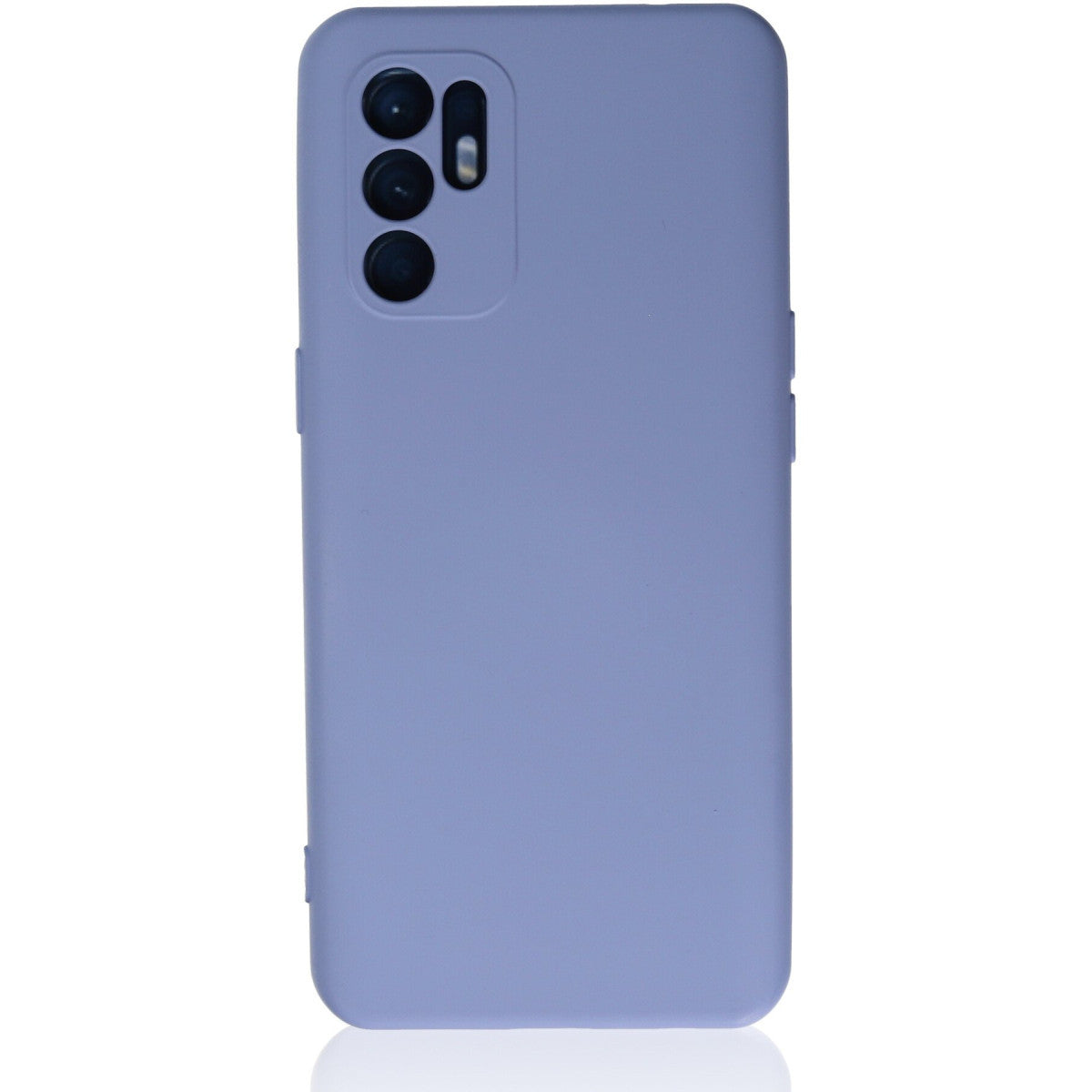 Newface Oppo Reno 6 Kılıf Nano içi Kadife Silikon