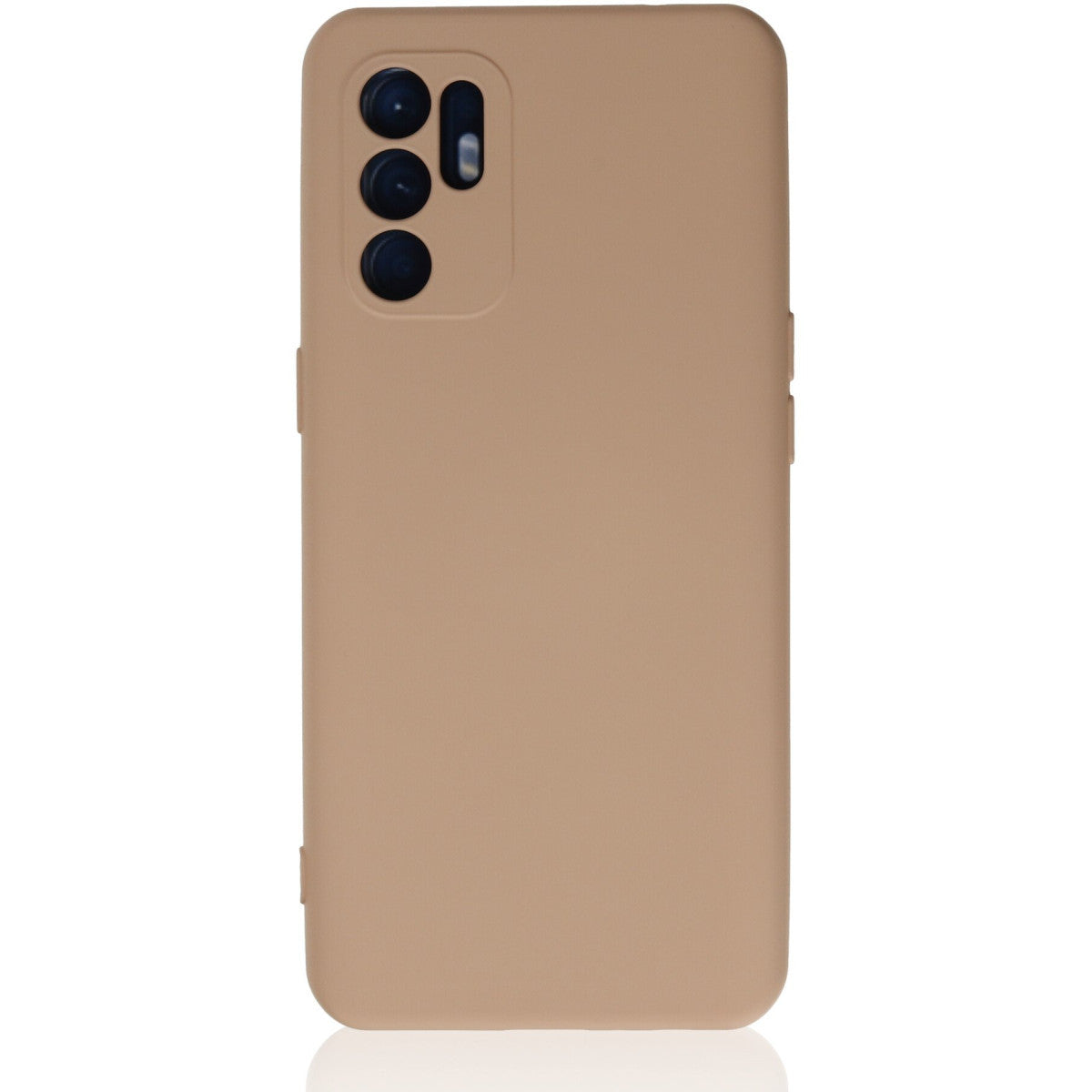 Newface Oppo Reno 6 Kılıf Nano içi Kadife Silikon