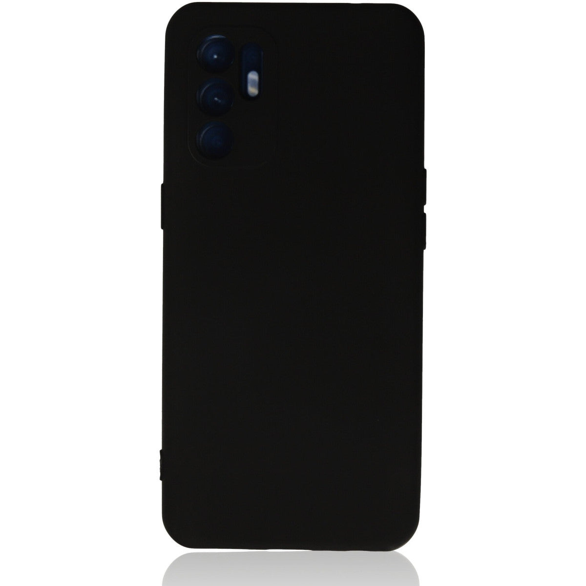 Newface Oppo Reno 6 Kılıf Nano içi Kadife Silikon