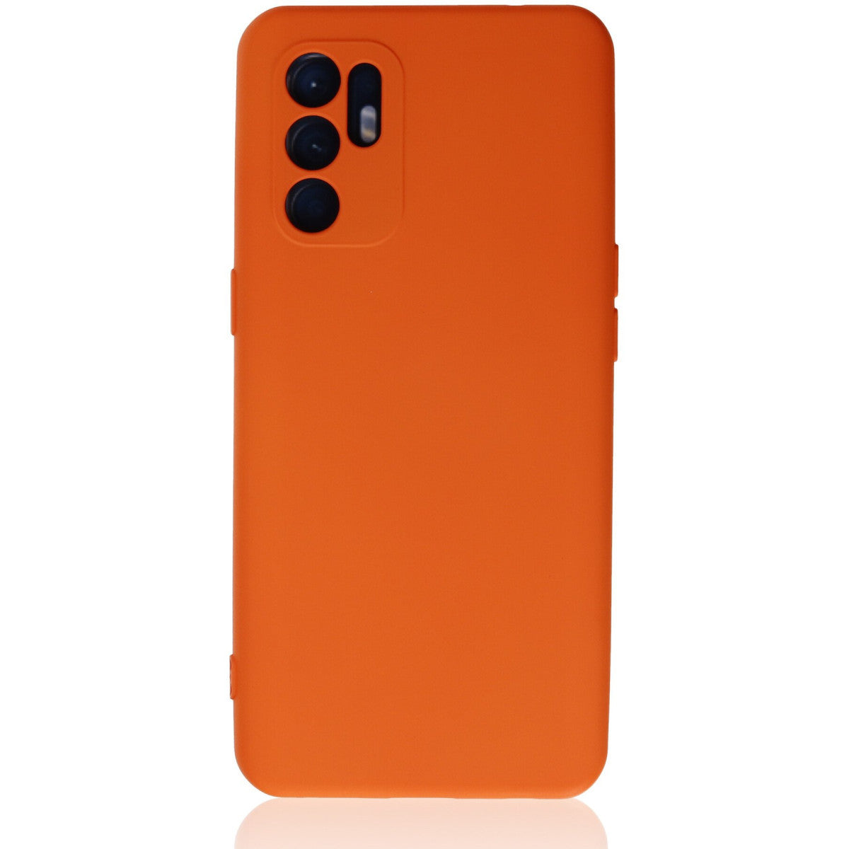 Newface Oppo Reno 6 Kılıf Nano içi Kadife Silikon