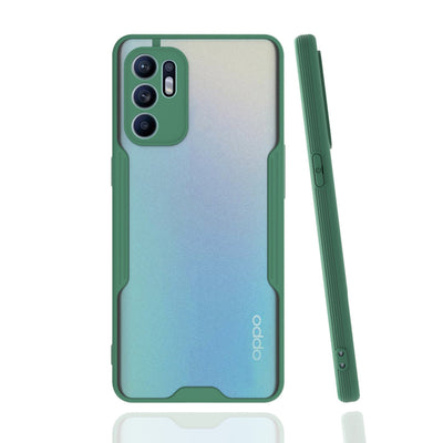 Newface Oppo Reno 6 Kılıf Platin Silikon