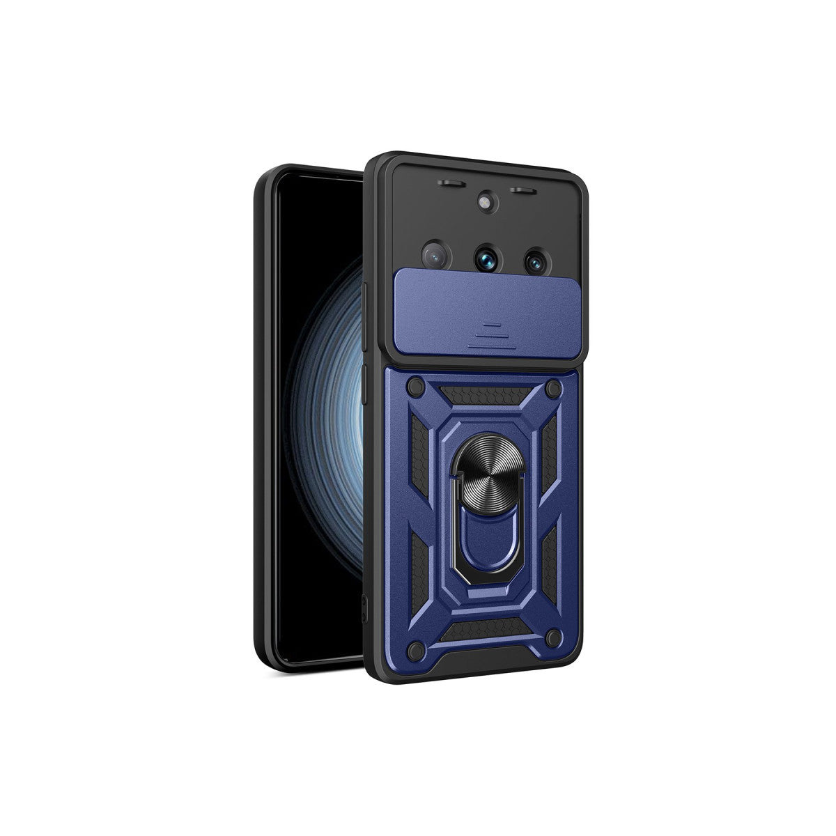 Newface Realme 11 Pro Kılıf Pars Lens Yüzüklü Silikon