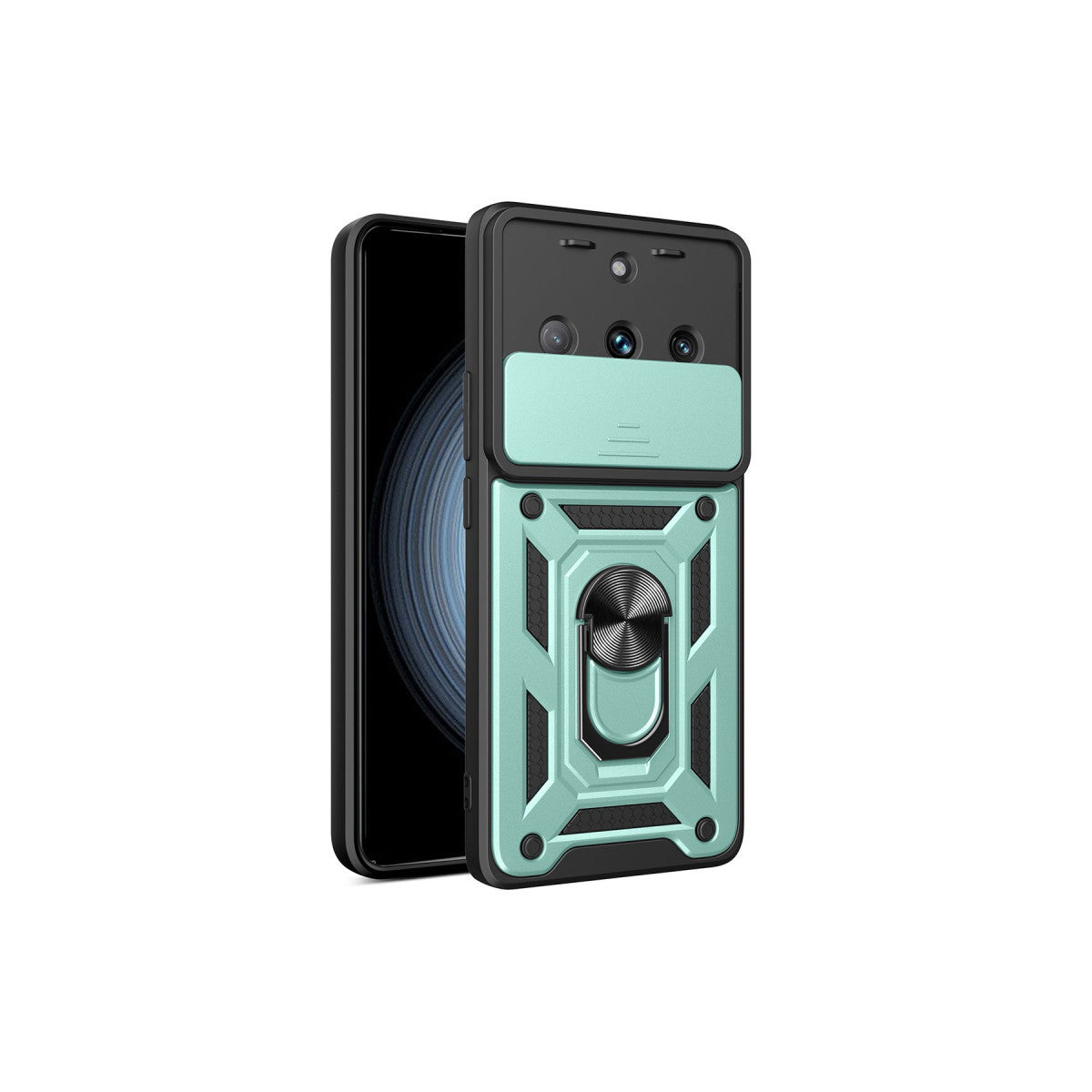Newface Realme 11 Pro Kılıf Pars Lens Yüzüklü Silikon