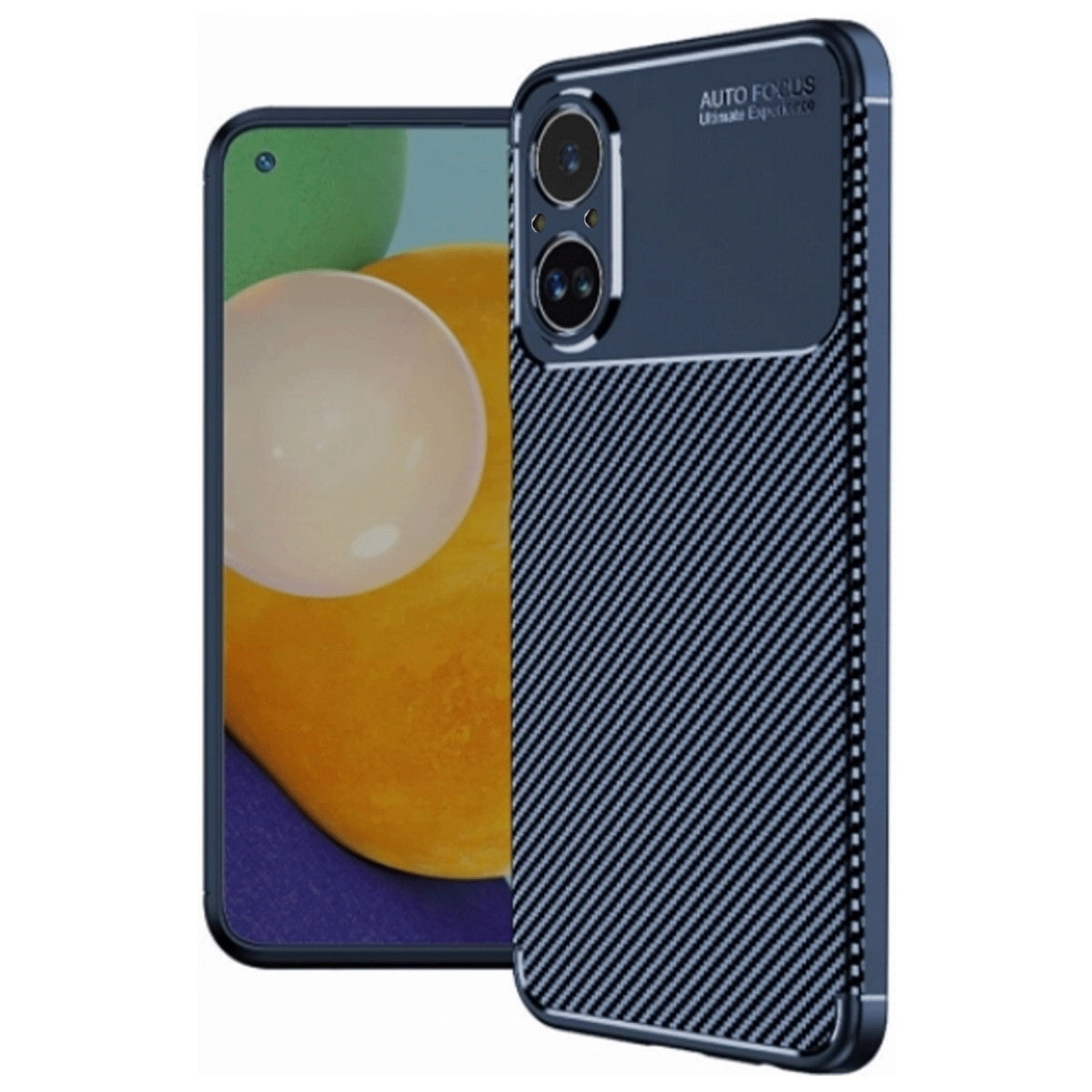 Newface Realme 12 Lite Kılıf Auto Focus Karbon Kapak