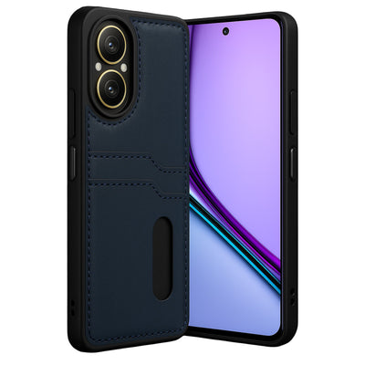Newface Realme 12 Lite Kılıf Sara Kartvizitli Deri Kılıf
