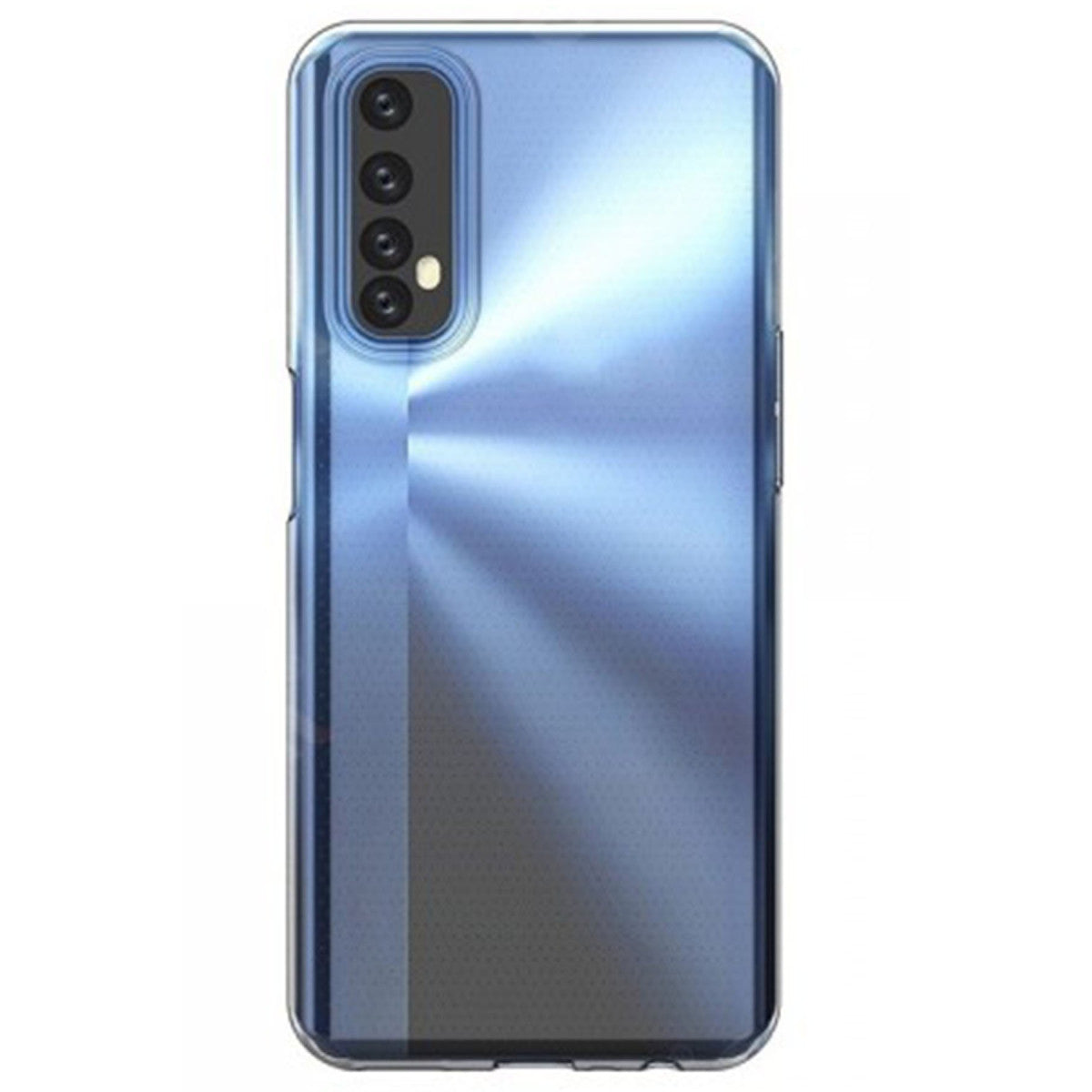 Newface Realme 7 Kılıf Lüx Şeffaf Silikon