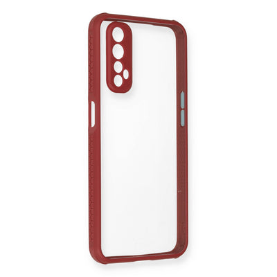 Newface Realme 7 Kılıf Miami Şeffaf Silikon