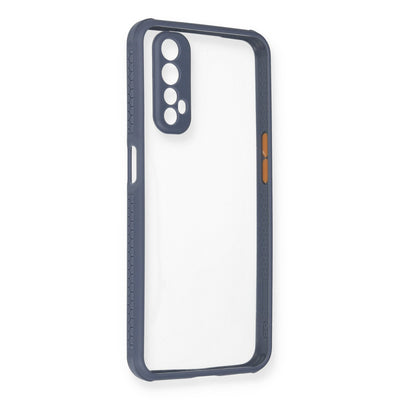 Newface Realme 7 Kılıf Miami Şeffaf Silikon