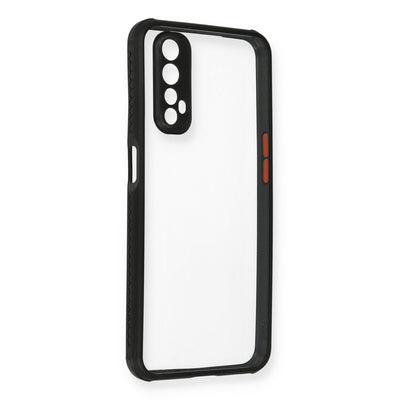 Newface Realme 7 Kılıf Miami Şeffaf Silikon
