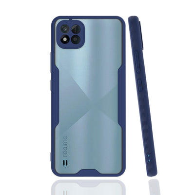 Newface Realme C11 2021 Kılıf Platin Silikon