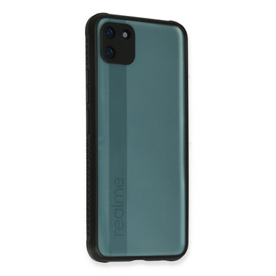 Newface Realme C11 Kılıf Miami Şeffaf Silikon