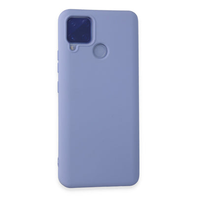 Newface Realme C15 Kılıf Nano içi Kadife Silikon
