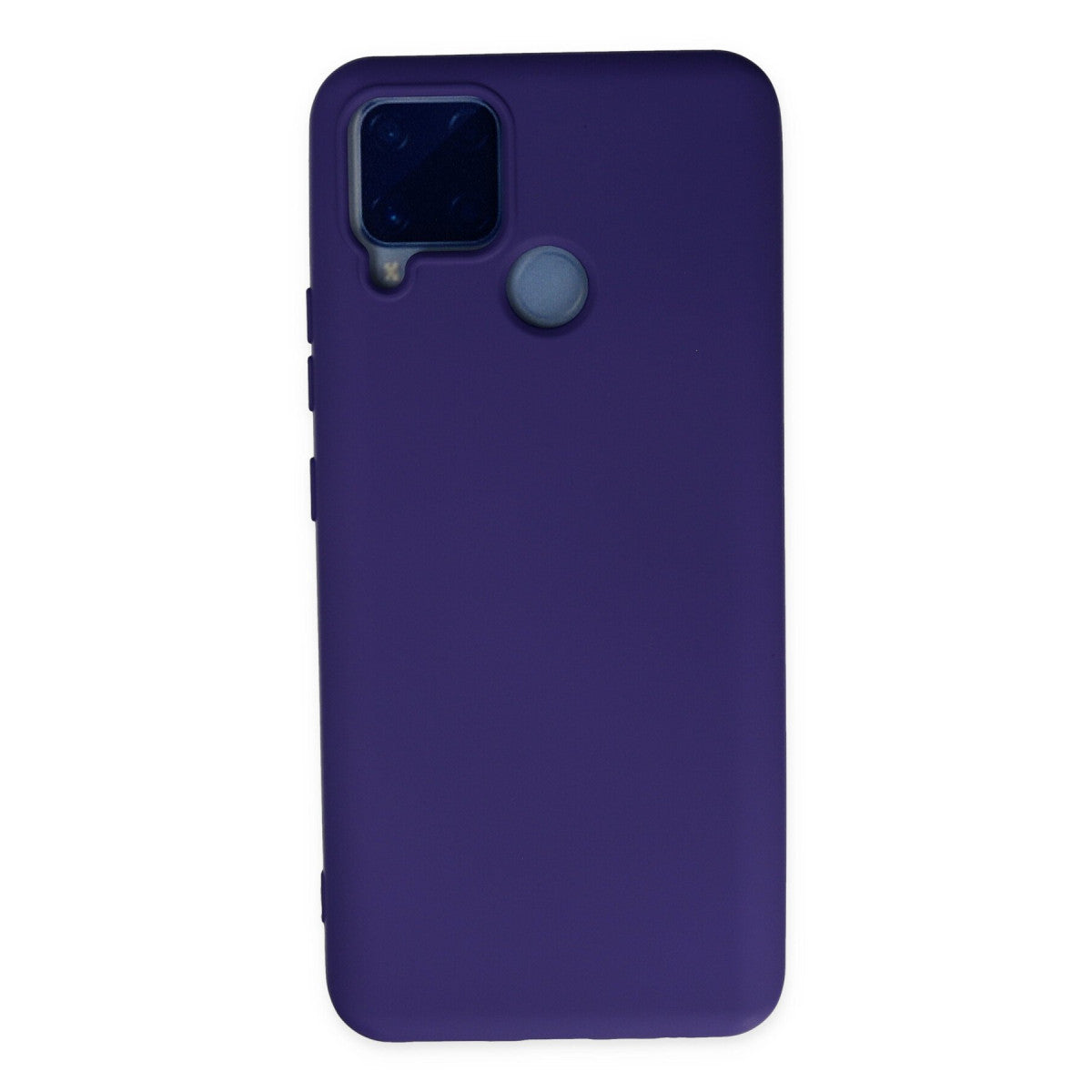 Newface Realme C15 Kılıf Nano içi Kadife Silikon