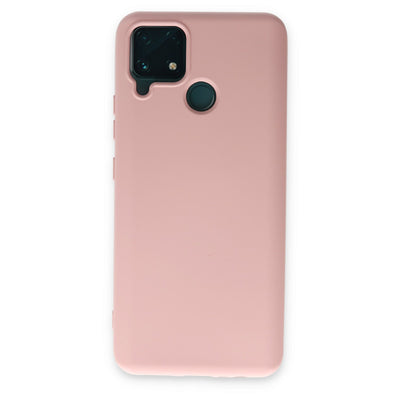 Newface Realme C15 Kılıf Nano içi Kadife Silikon