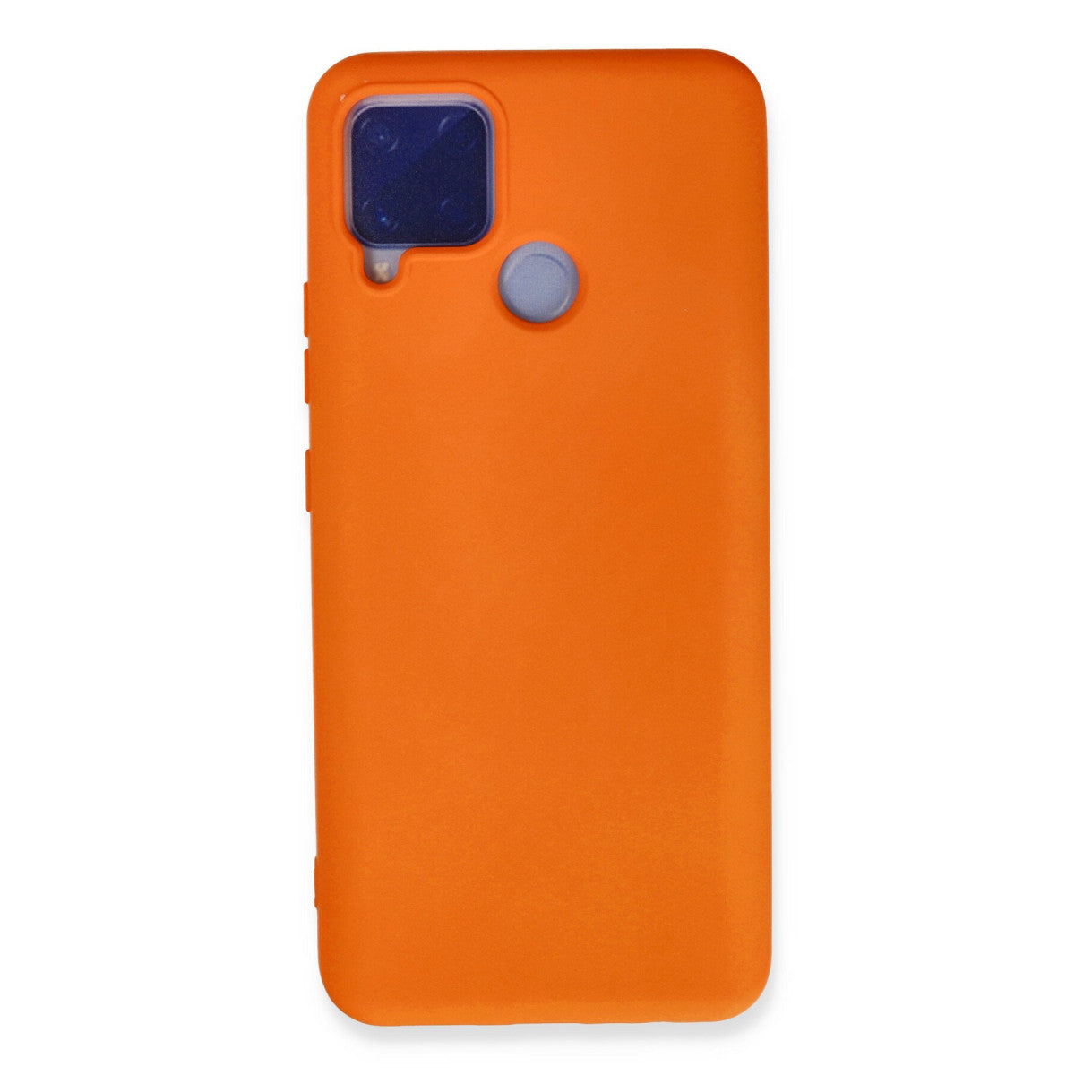Newface Realme C15 Kılıf Nano içi Kadife Silikon