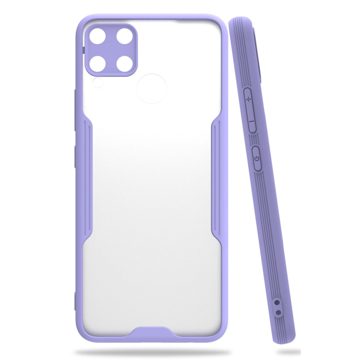 Newface Realme C15 Kılıf Platin Silikon
