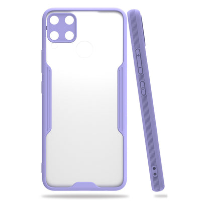 Newface Realme C15 Kılıf Platin Silikon