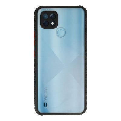 Newface Realme C21 Kılıf Miami Şeffaf Silikon