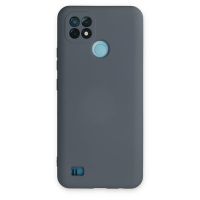 Newface Realme C21 Kılıf Nano içi Kadife Silikon