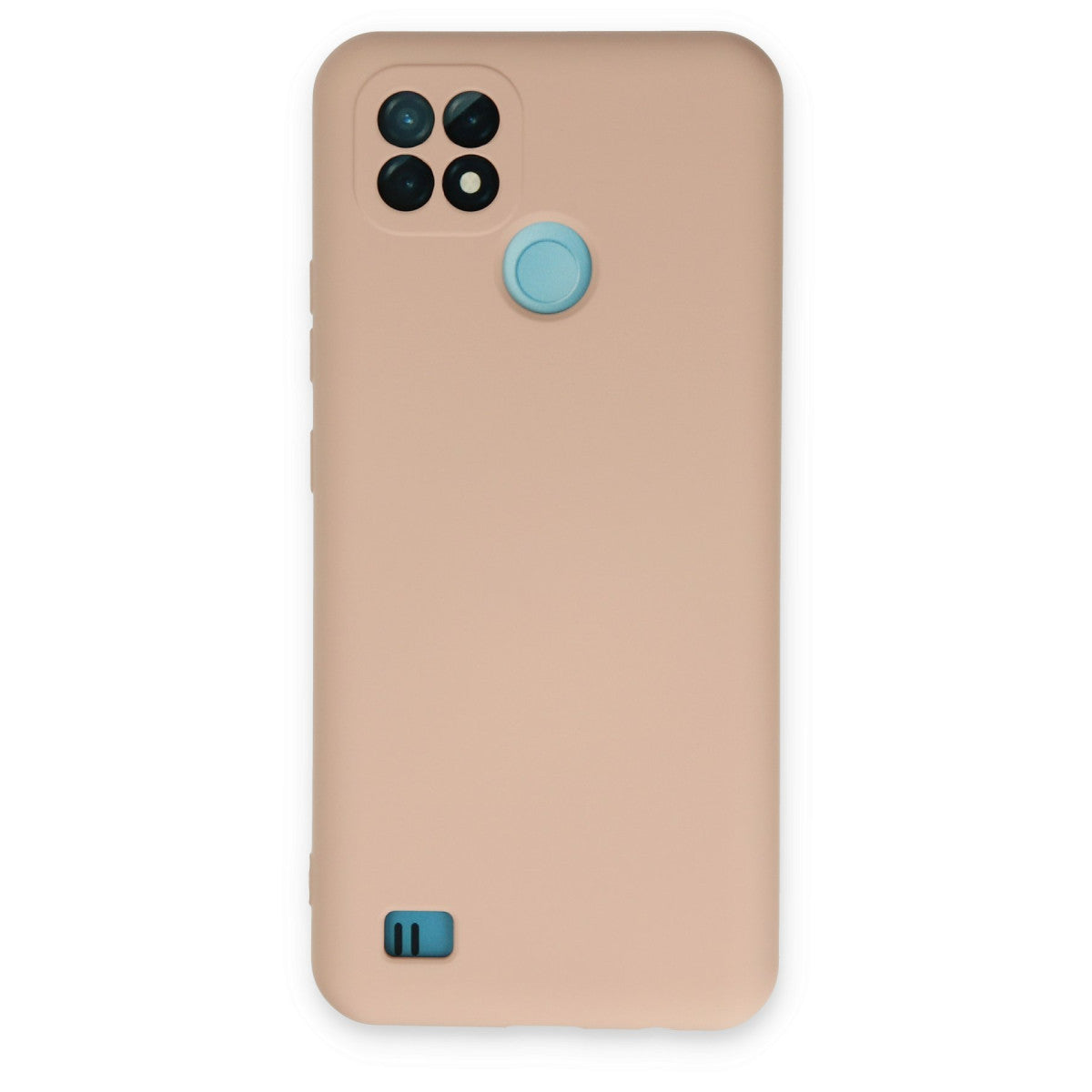 Newface Realme C21 Kılıf Nano içi Kadife Silikon