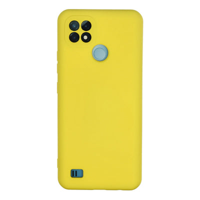 Newface Realme C21 Kılıf Nano içi Kadife Silikon