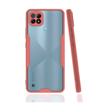 Newface Realme C21 Kılıf Platin Silikon
