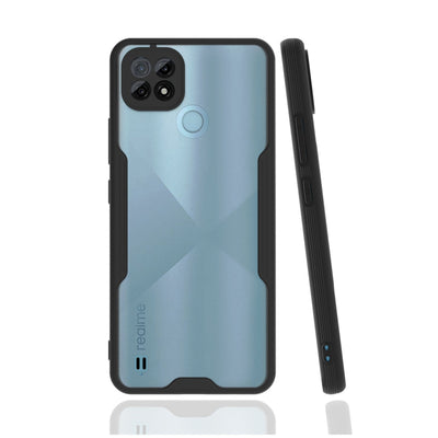 Newface Realme C21 Kılıf Platin Silikon