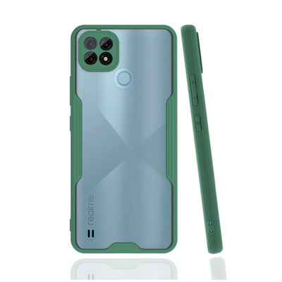 Newface Realme C21 Kılıf Platin Silikon