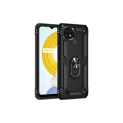 Newface Realme C21 Kılıf Sofya Yüzüklü Silikon Kapak