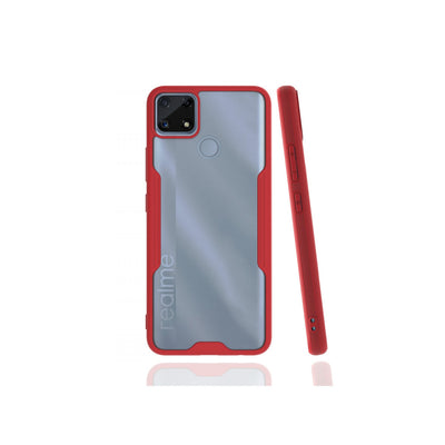 Newface Realme C25 Kılıf Platin Silikon