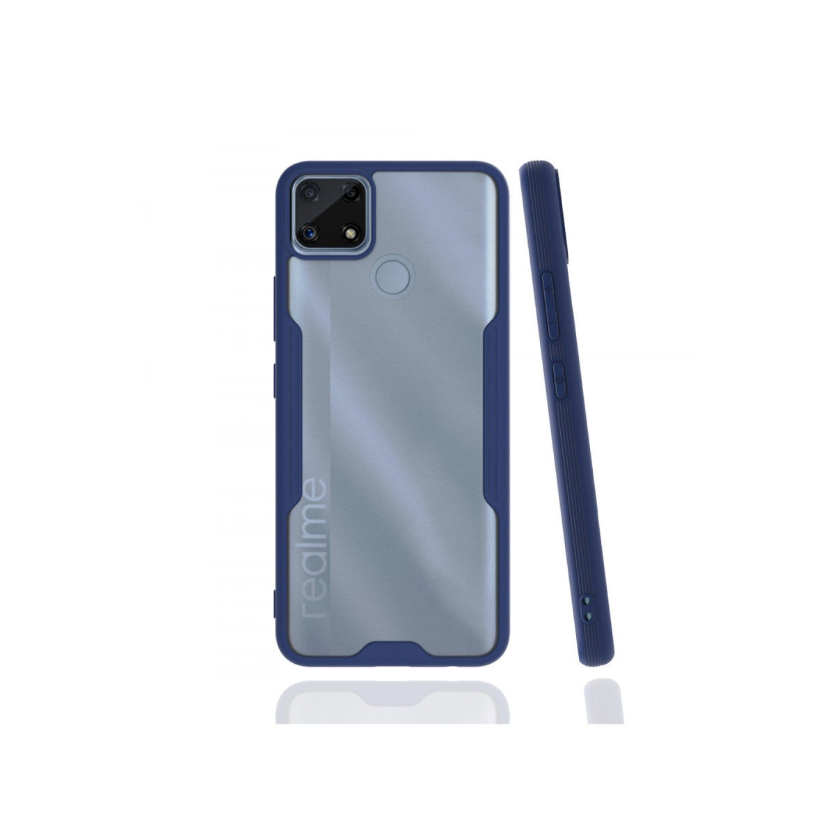 Newface Realme C25 Kılıf Platin Silikon