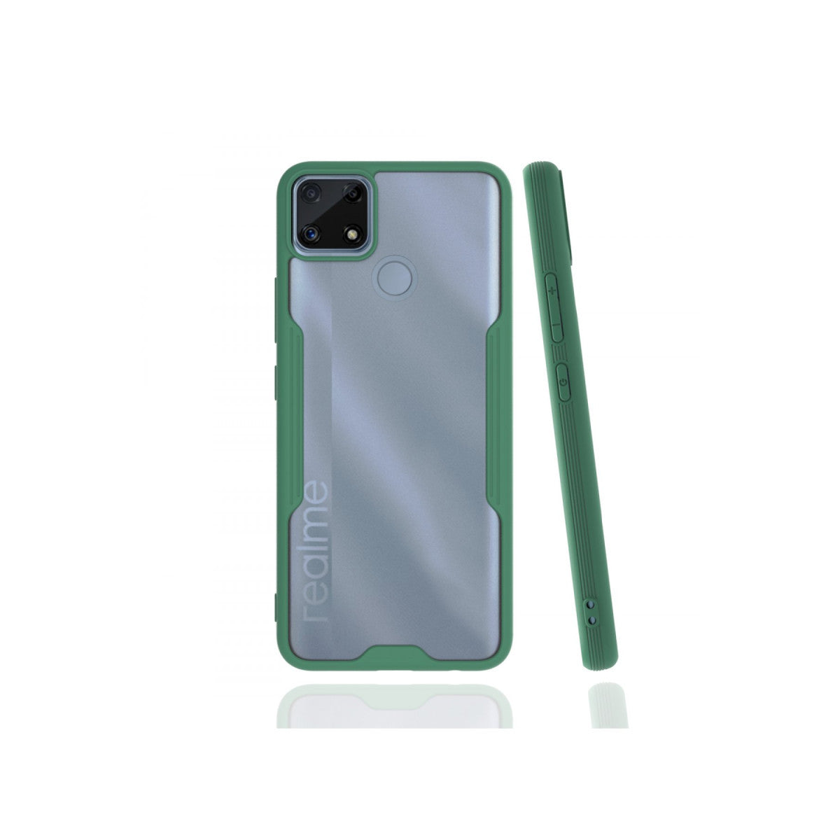 Newface Realme C25 Kılıf Platin Silikon