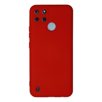 Newface Realme C25Y Kılıf Nano içi Kadife Silikon
