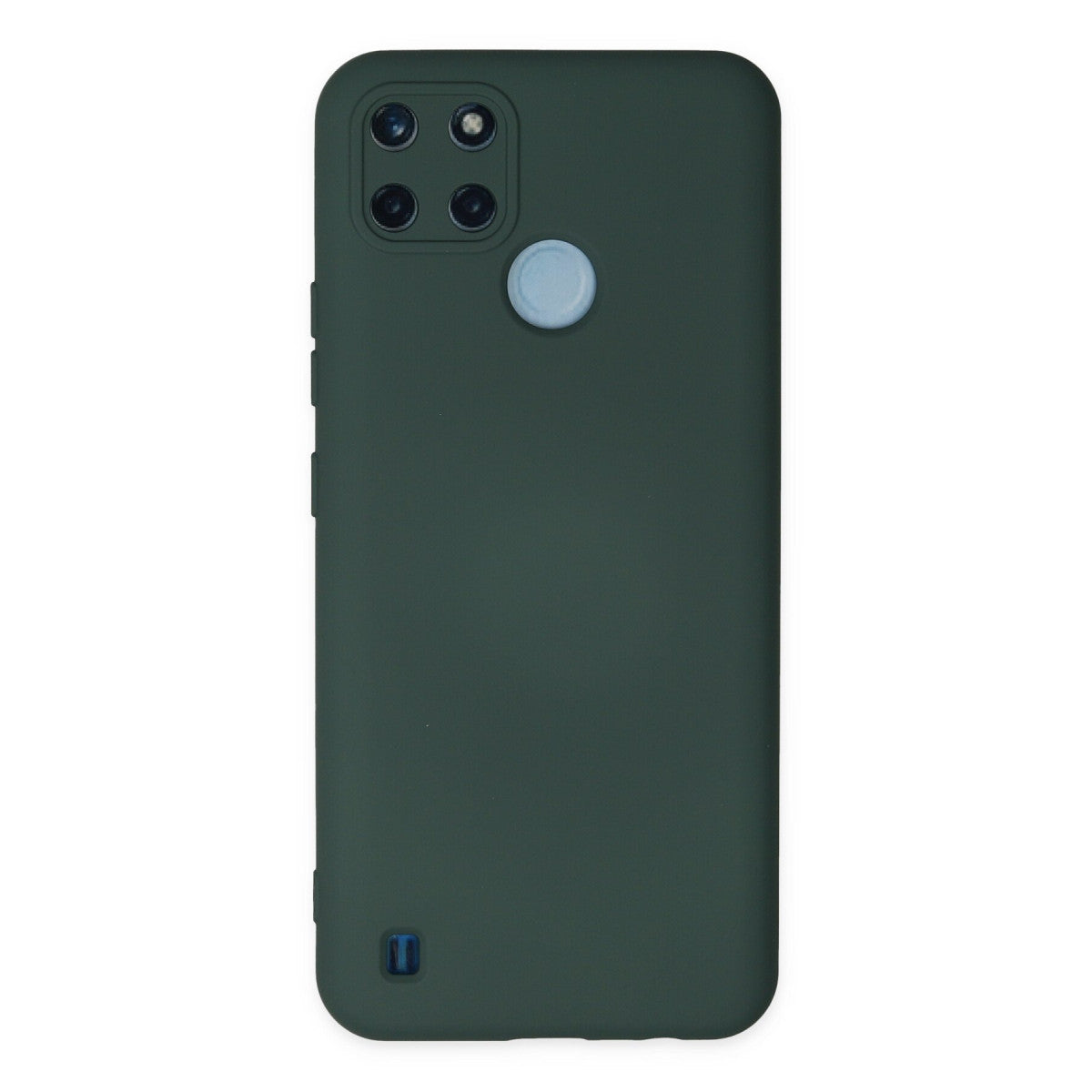 Newface Realme C25Y Kılıf Nano içi Kadife Silikon