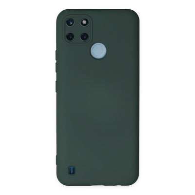 Newface Realme C25Y Kılıf Nano içi Kadife Silikon